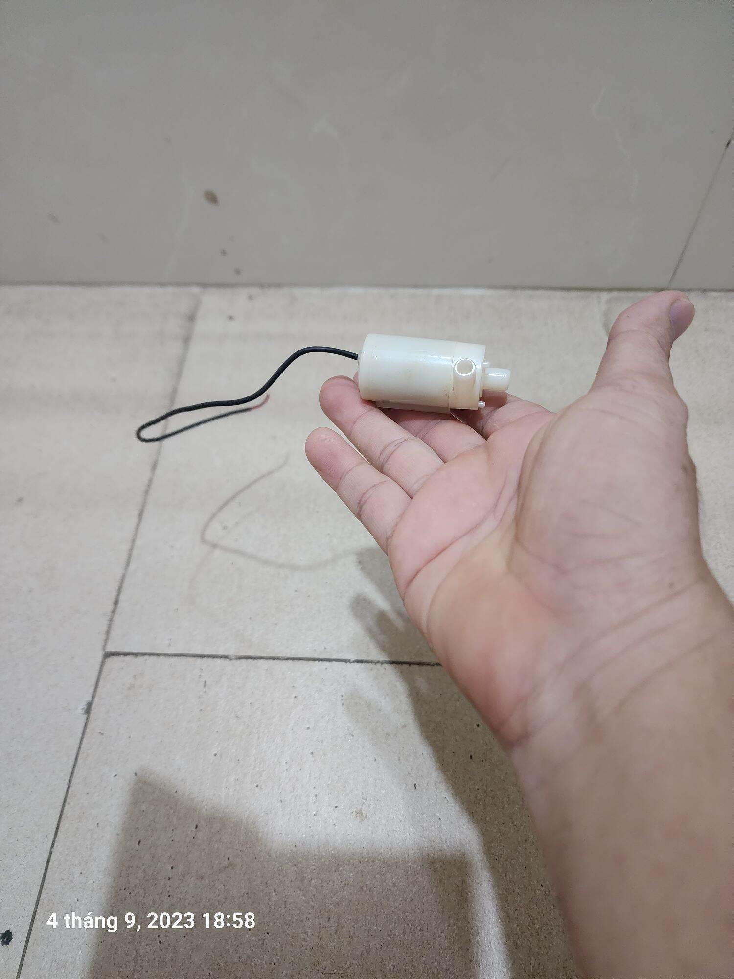 Bơm nước mini 2 đầu 3v 5v
