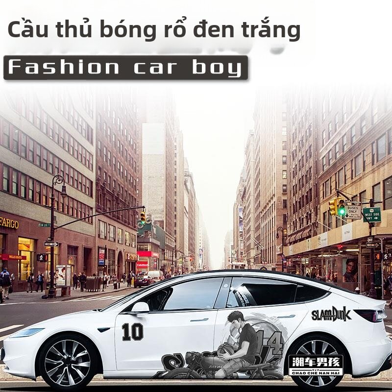 CANJING | SLAM DUNK Cartoon Character Custom Car Sticker Giá 1,654,000 Đồng*Miễn phí vận chuyển