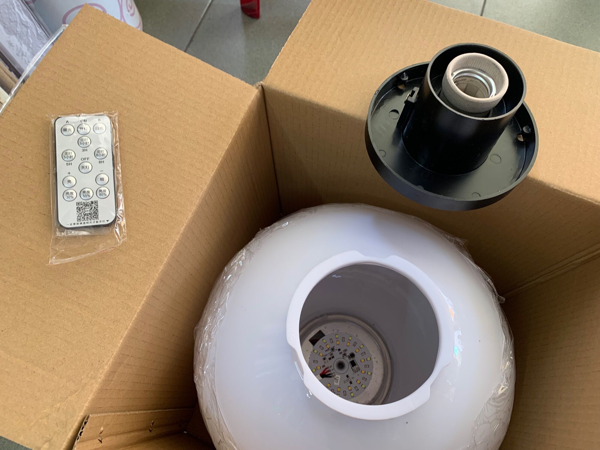 ⚡️Đèn trụ cổng Năng lượng mặt trời (phi 30cm)
