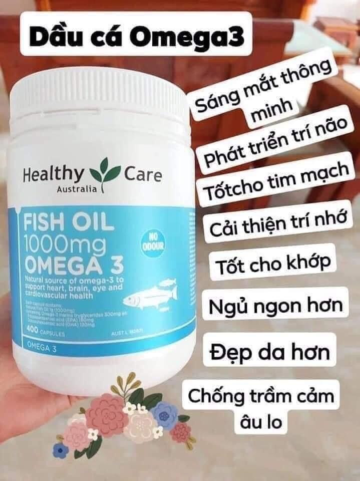 Dầu cá omega 3/ omega 369 healthy care