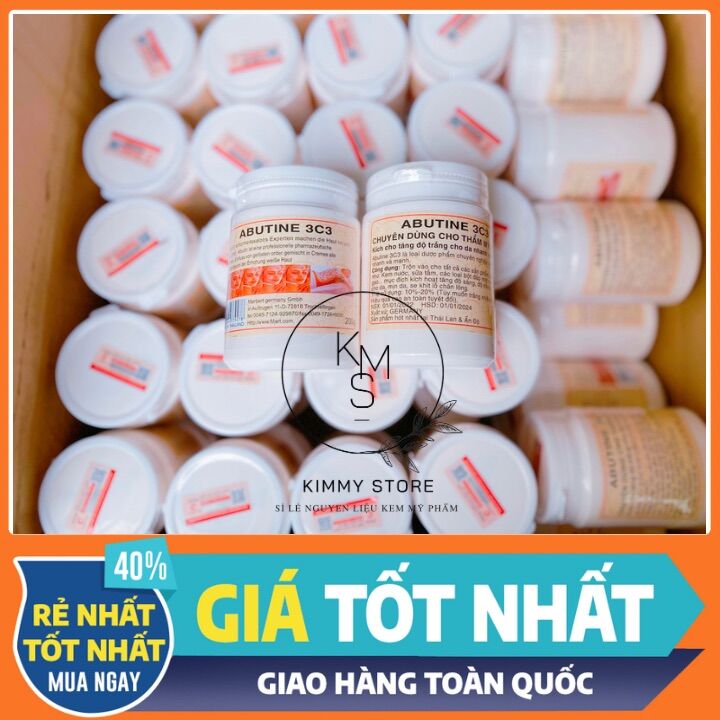 Lẻ hộp 500g kích trắng Abutine 3C3 dạng kem