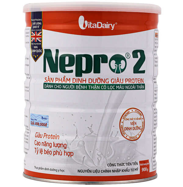 Sữa nepro 2 lon 900g dành cho người chạy thận