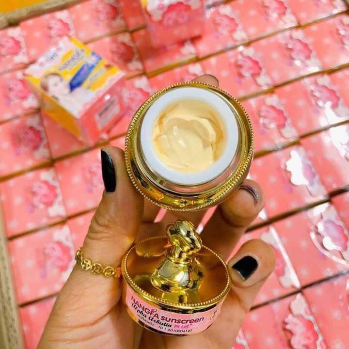 HCM]Kem Chống Nắng che khuyết điểm NANGFA 4in1 Thái Lan 7g