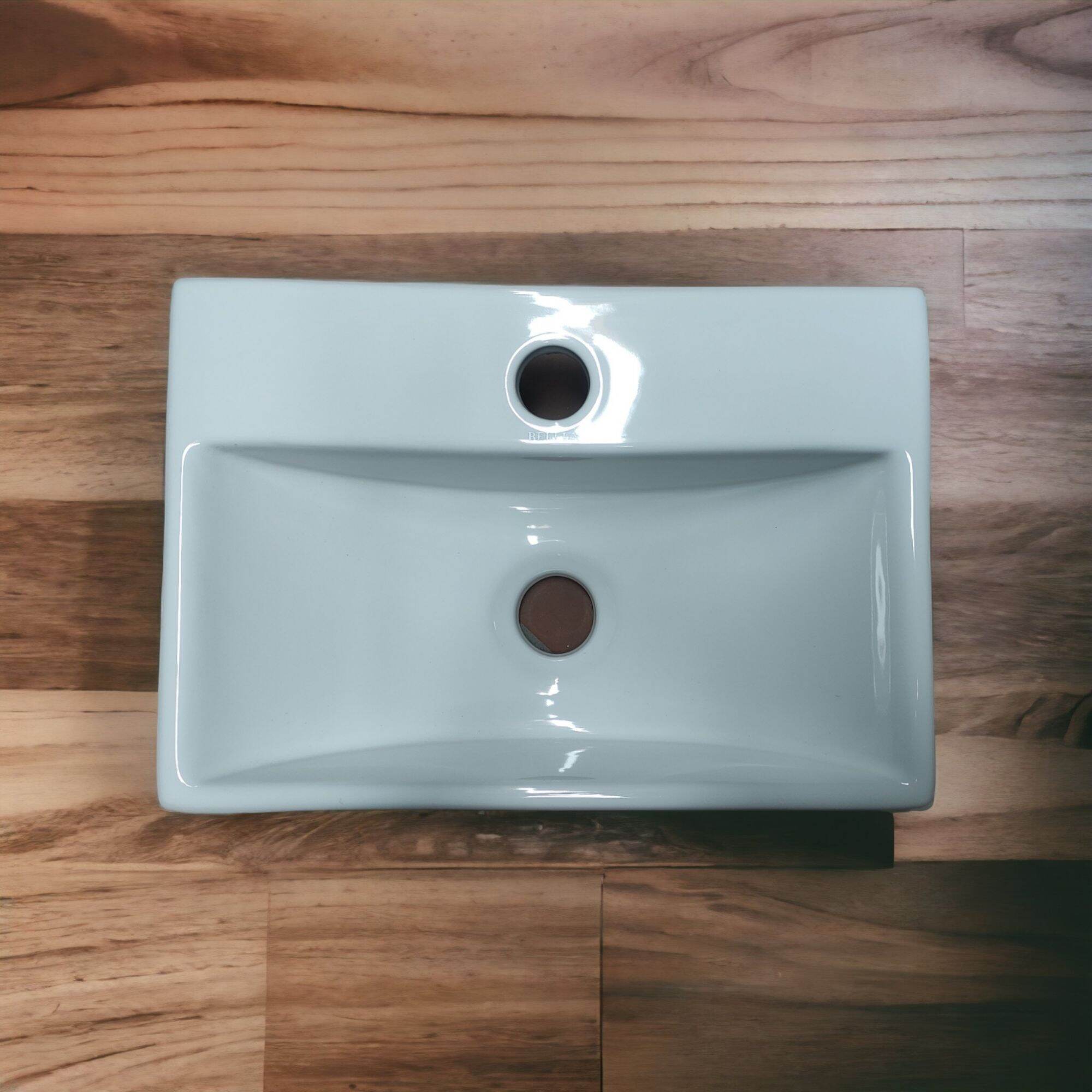 Chậu lavabo treo tường mini 36x25cm