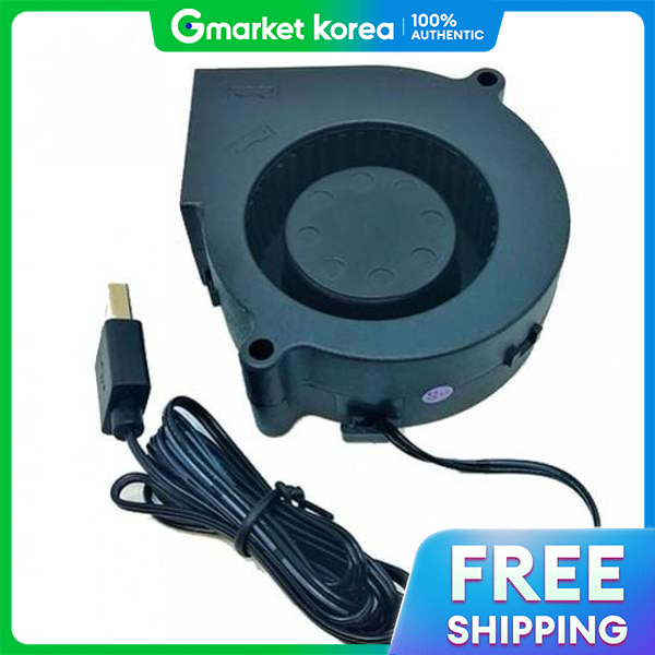 Evercool 75mm USB Blower Fan Cooler 28t Ec7530M05E-B-Usb USB Laptop Cooler Giá 653,250 Đồng*Miễn phí vận chuyển