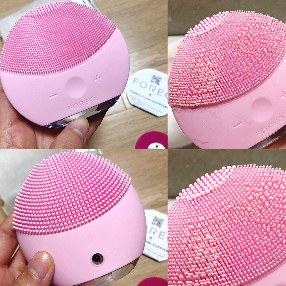 Máy rửa mặt Foreo Luna hồng