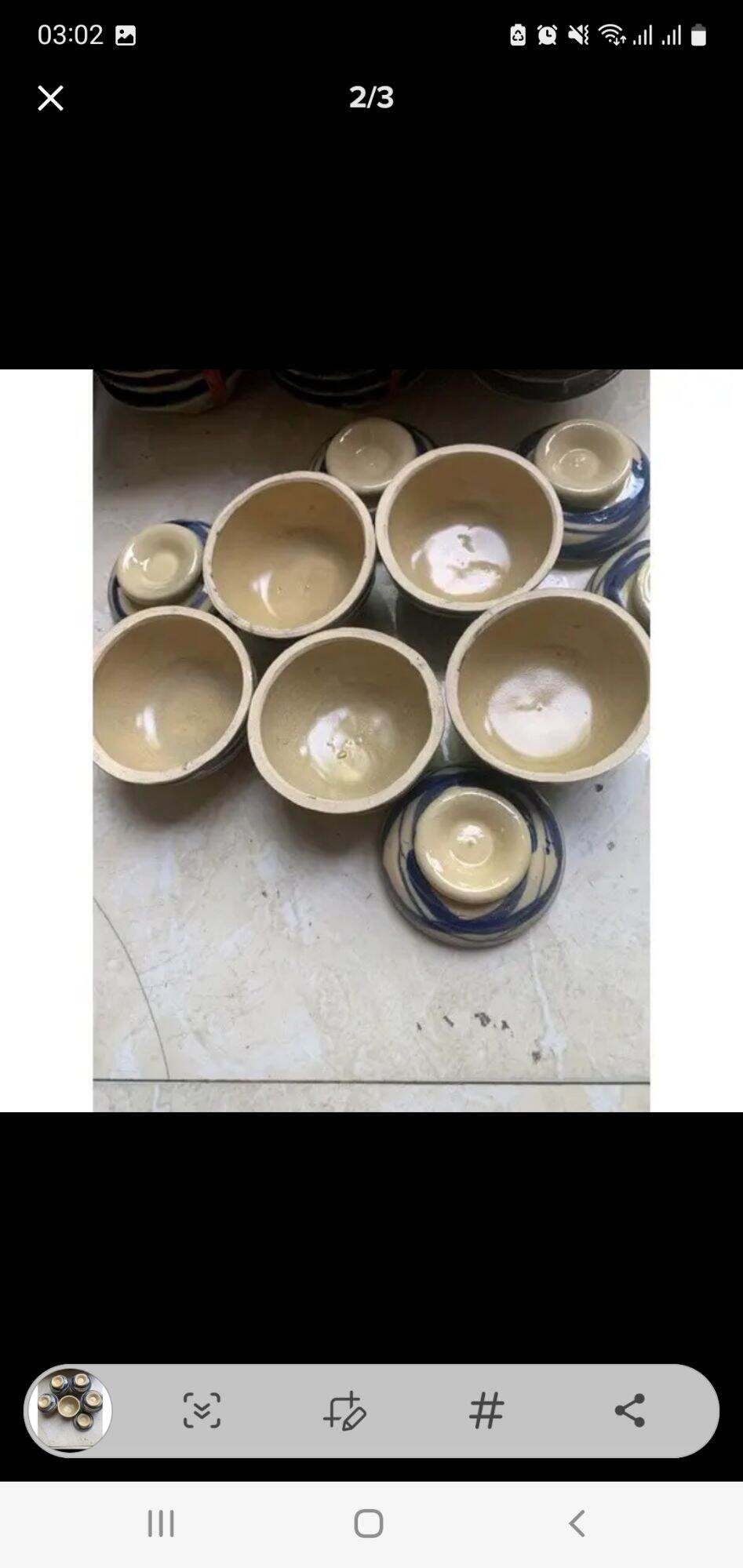 Thố gia vị nhí 7cm