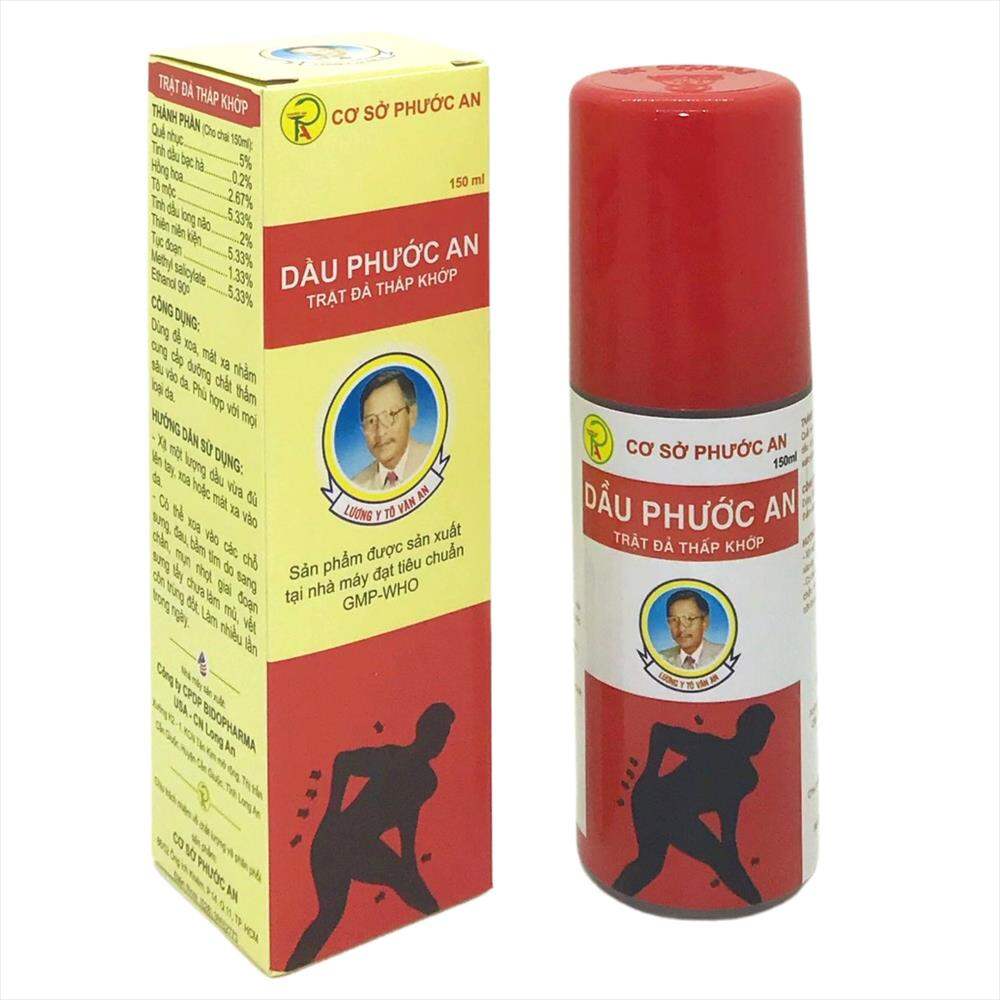 Dầu coa bóp phước an trật đả thấp khớp chai 150ml