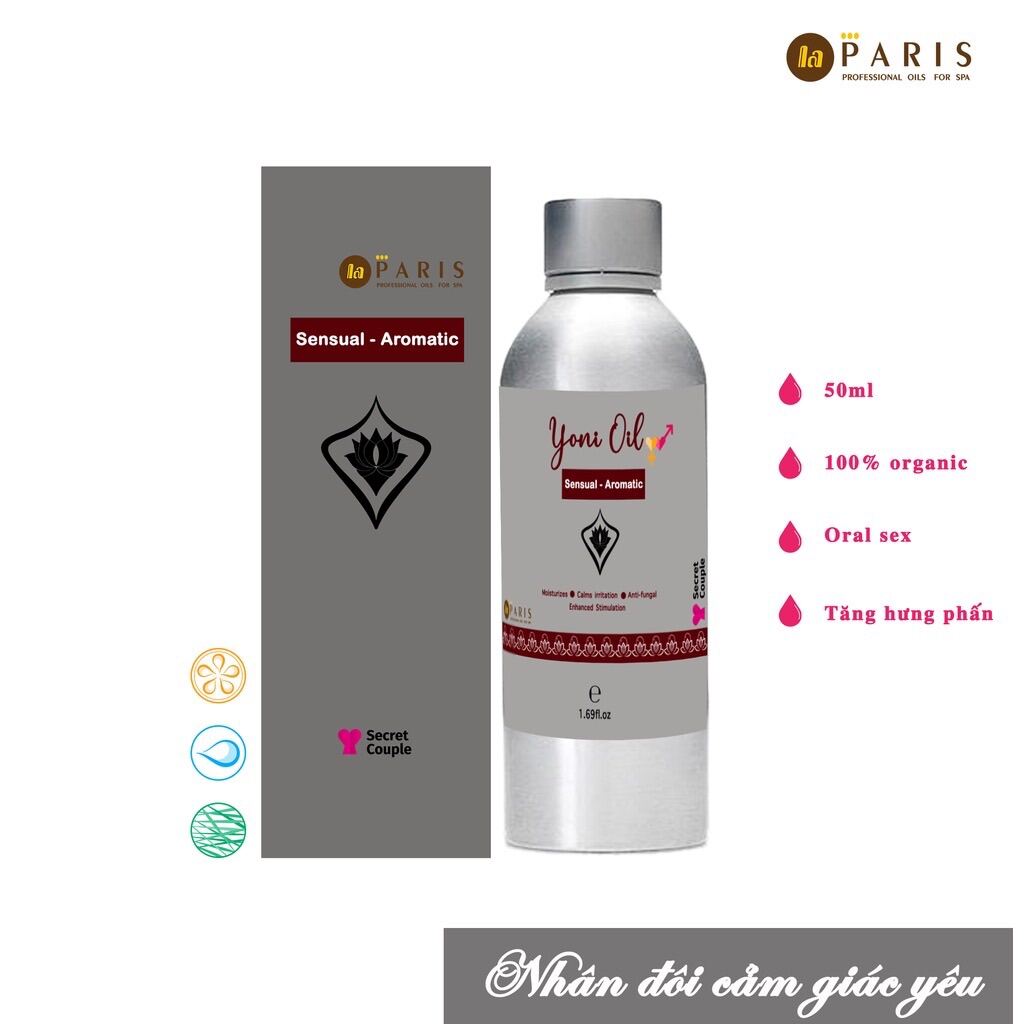 Dầu Massage Đạt Cực Khoái Vùng Kín Dành Cho Nam Nữ