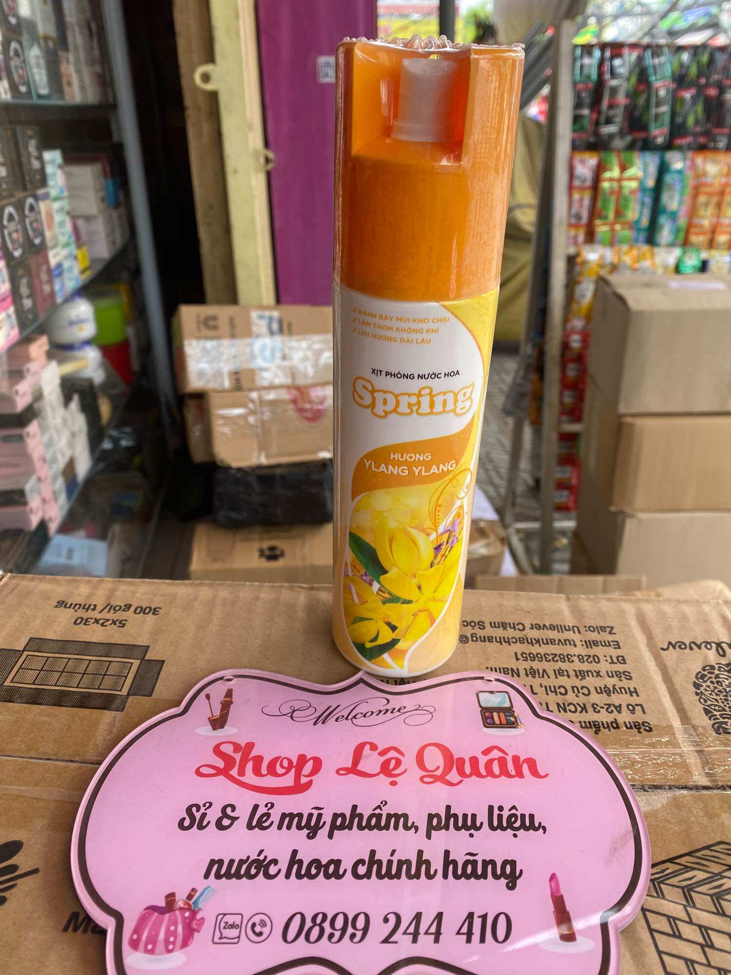 (5 MÙI) Nước hoa xịt phòng Spring 225ml