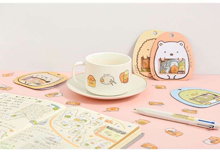 Sticker dán trang trí 50 miếng dán/túi