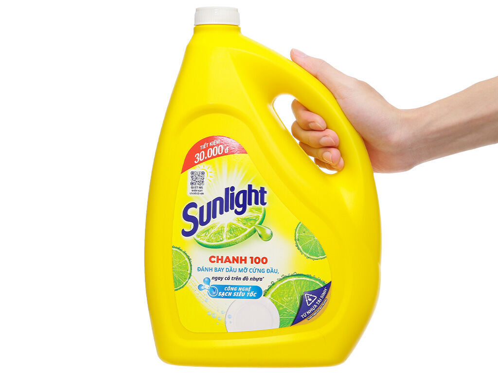 Nước rửa chén Sunlight Can 3.48L