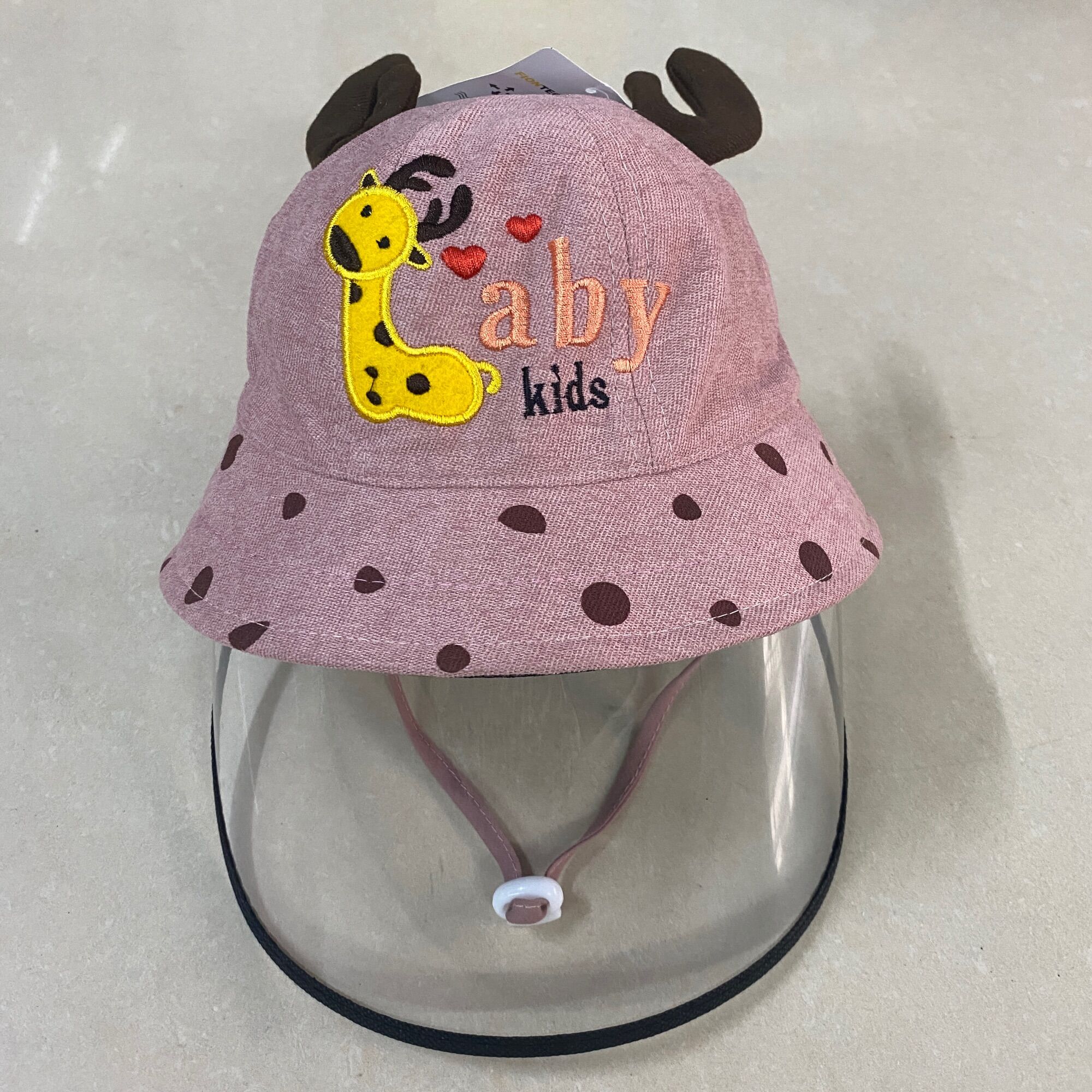 [ Bé 1-2 tuổi ] Nón Chống dịch, chống giọt bắn cho bé trai bé gái