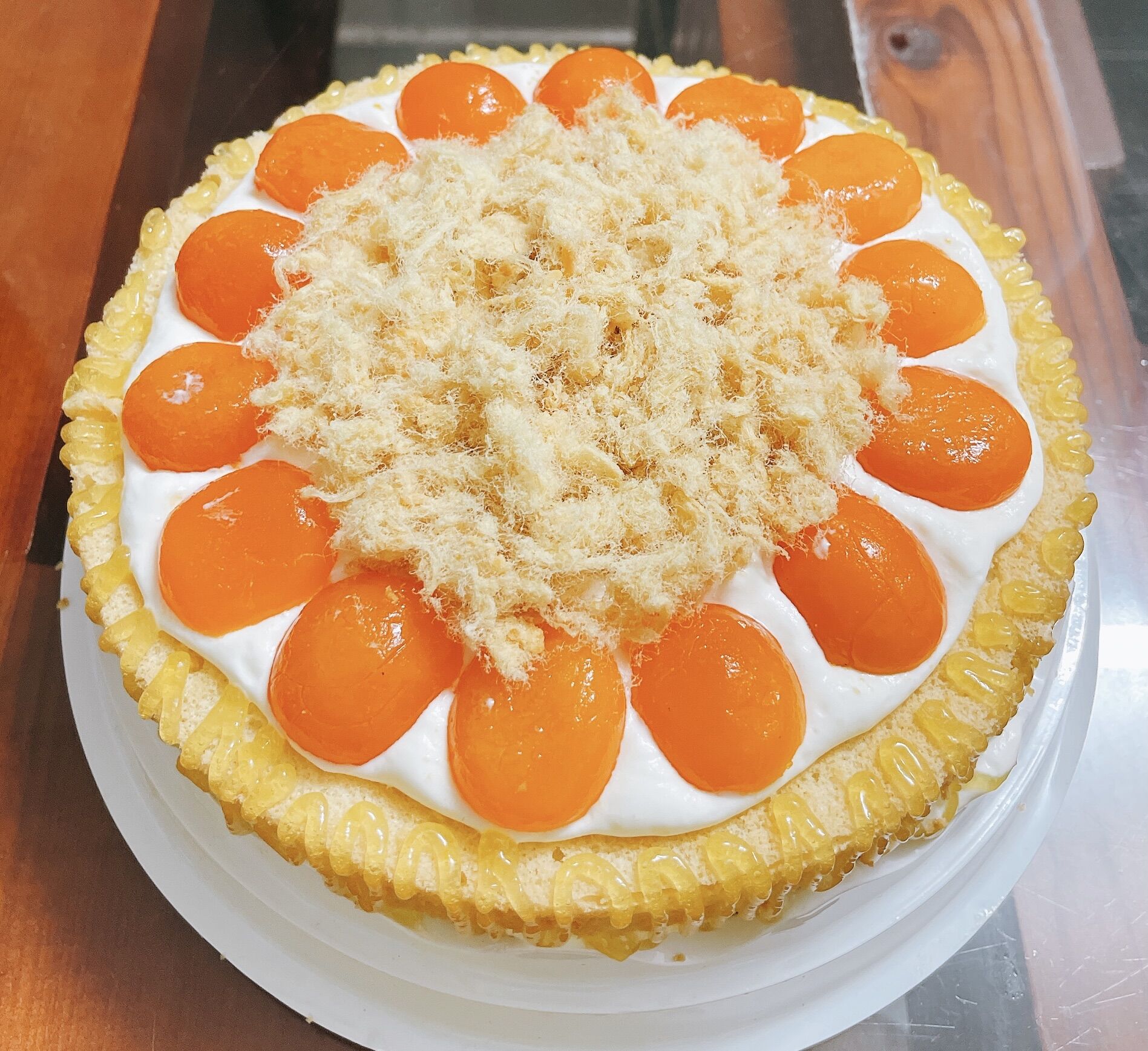 Bánh bông lan trứng muối size 20