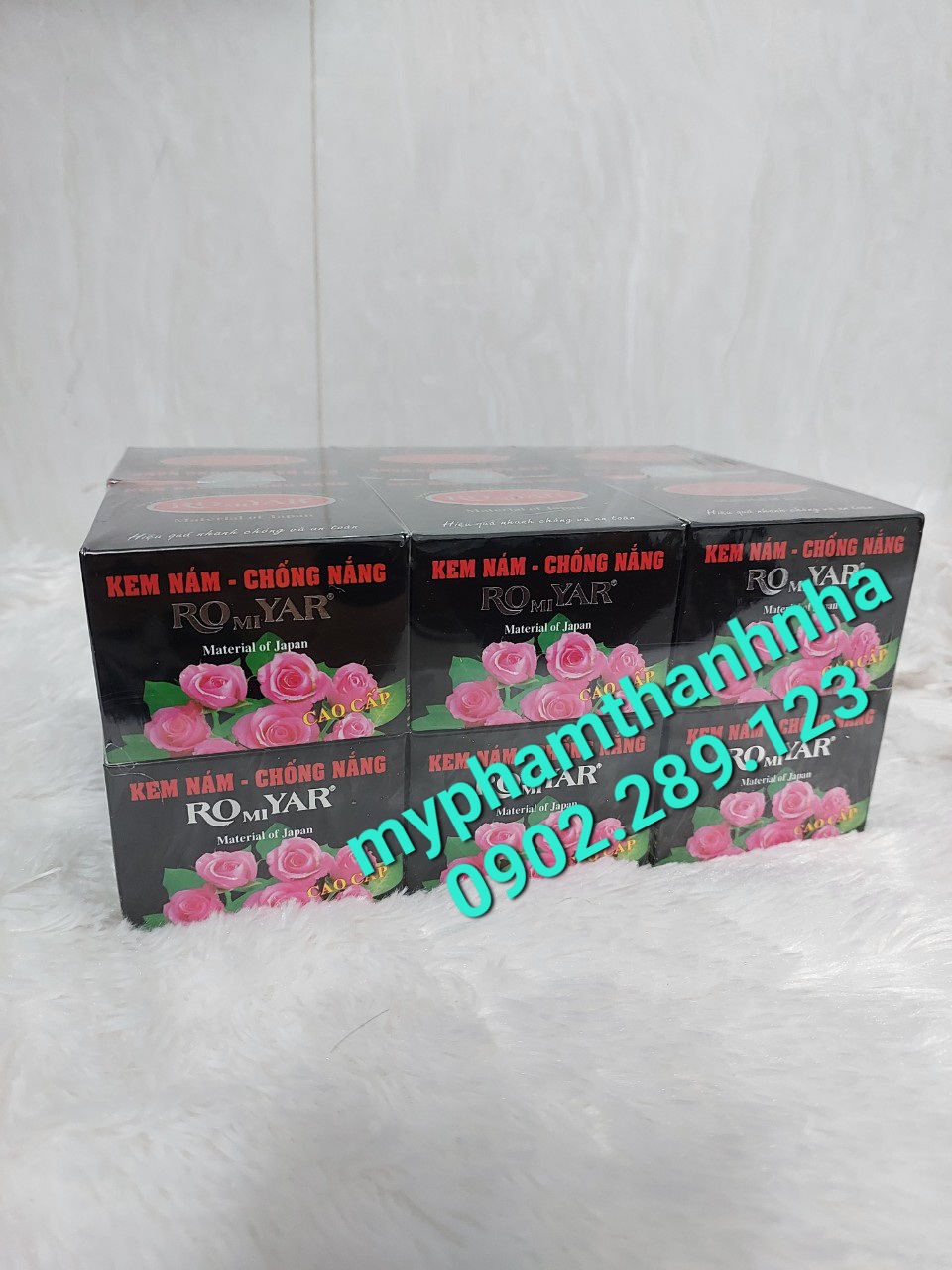 Sỉ 12 hủ kem nám chống nắng 15g romiyar