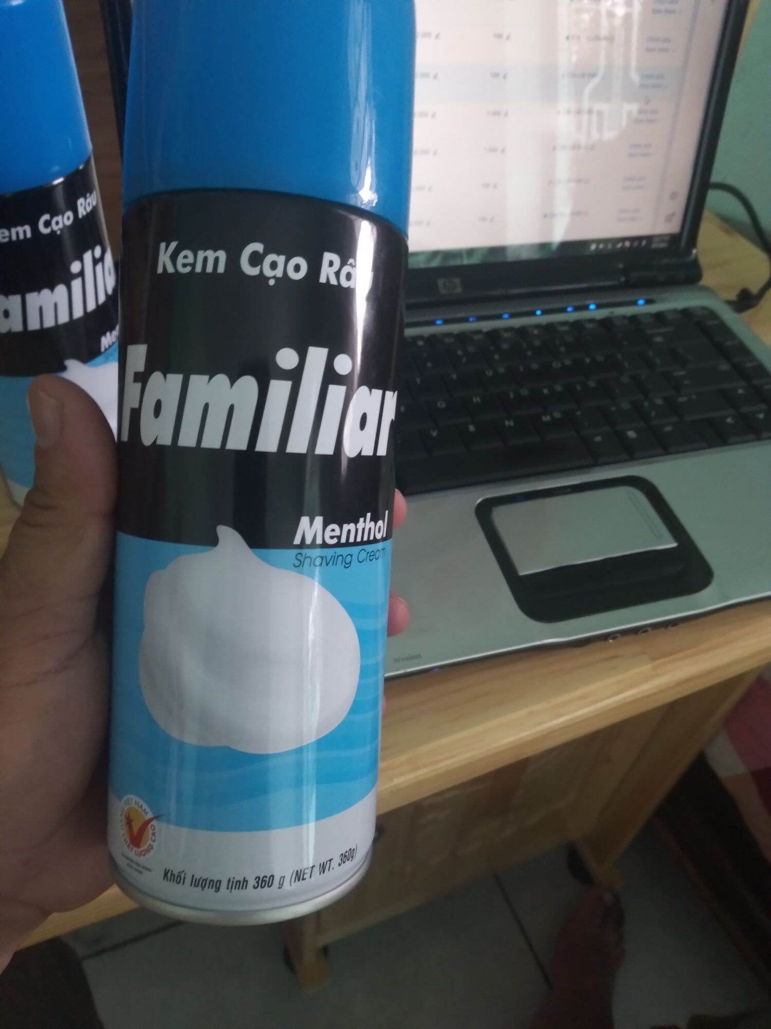 kem cạo râu  familiar 360g