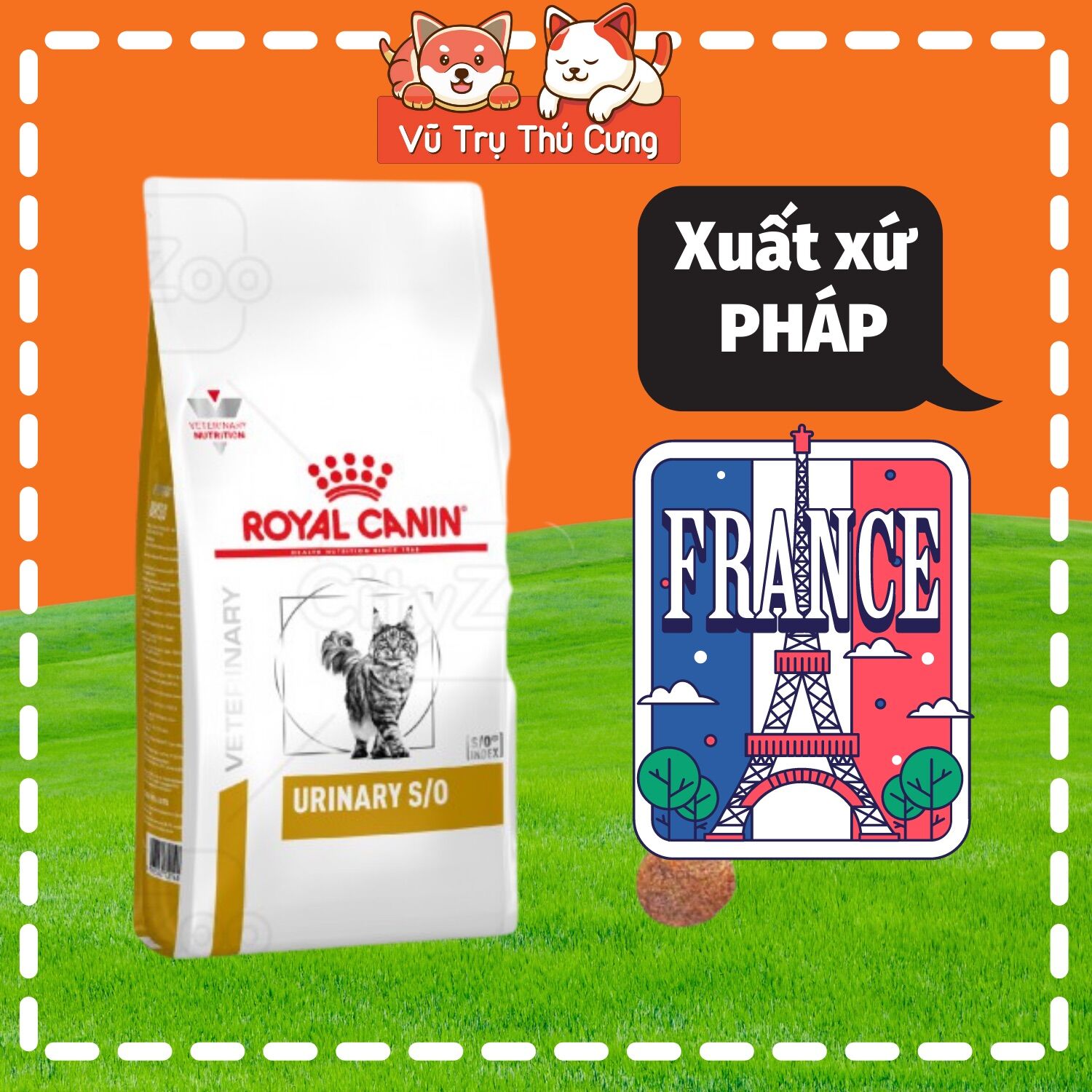 Hạt cho Mèo bị sỏi thận Royal Canin Urinary S/O