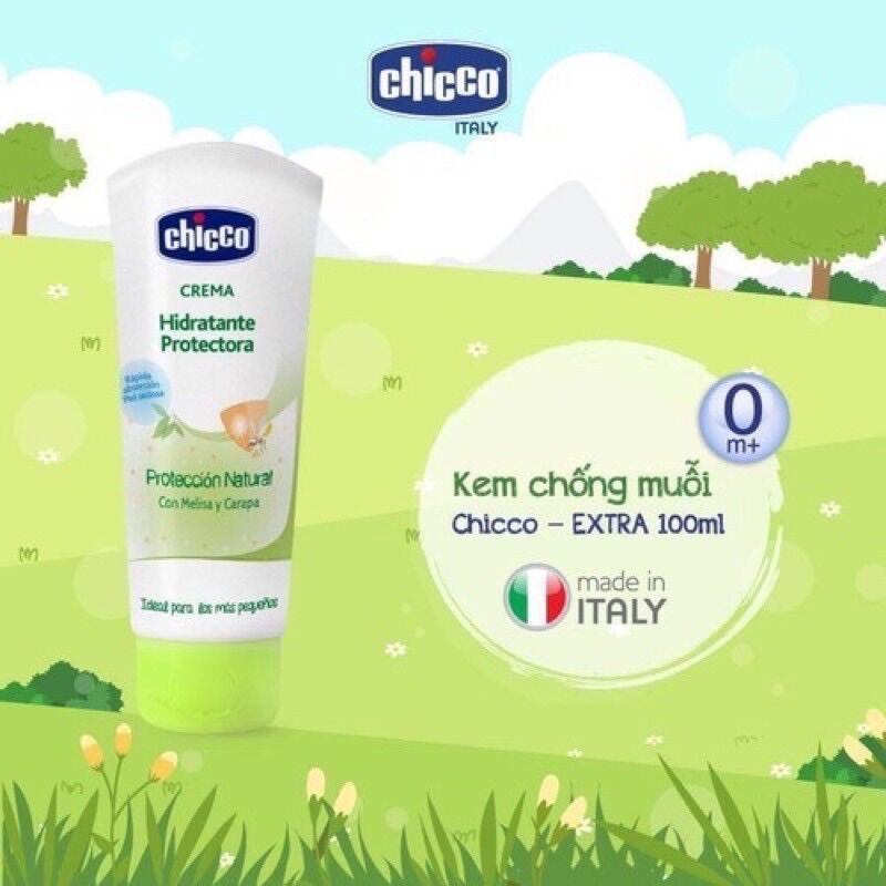 KEM CHỐNG MUỖI CHICCO EXTRA 100ML