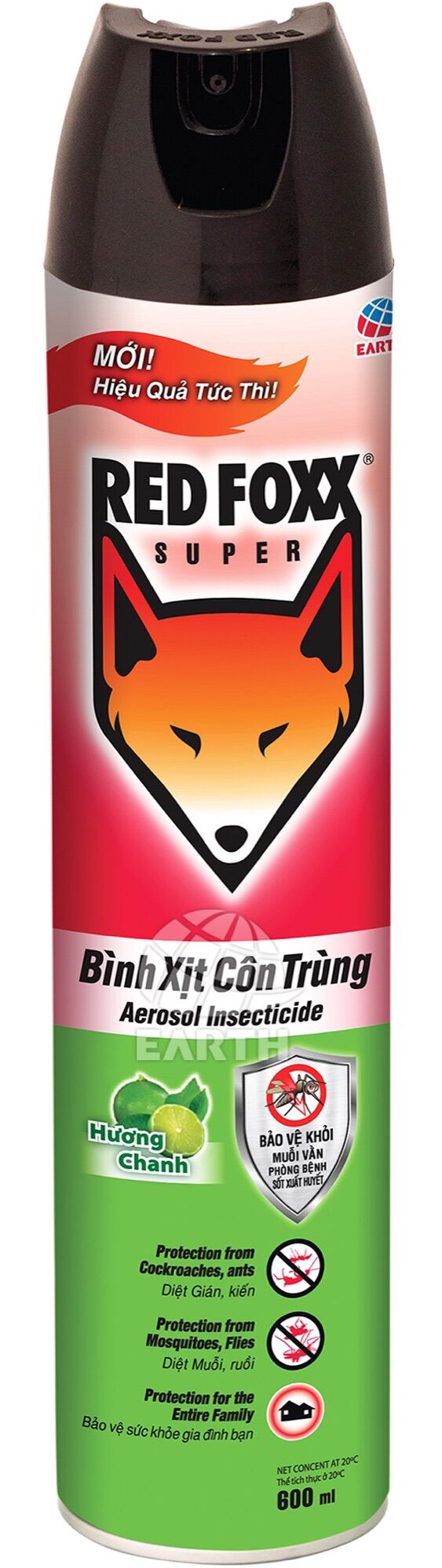Xịt muỗi redfoxx 600ml