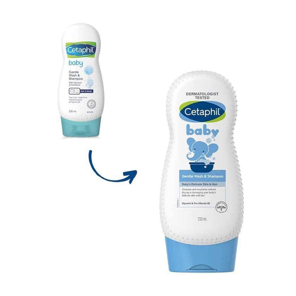 Cetaphill tắm gội cho bé