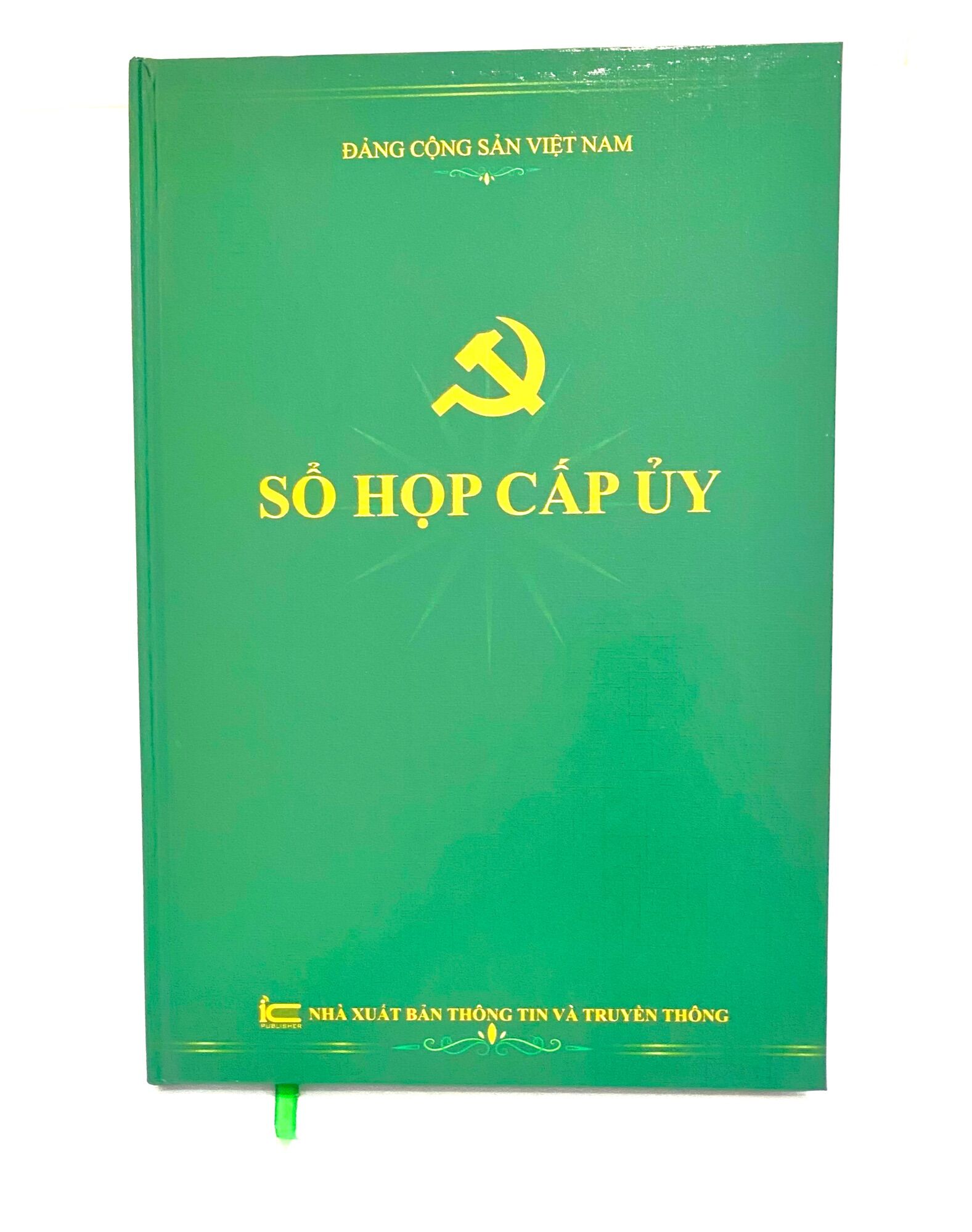 Sổ họp cấp uỷ 2024 - bìa cứng,dày