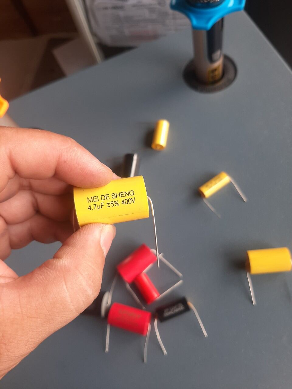Tụ phân tần loa treble MEIDESHENG 400V_Giá 1 tụ