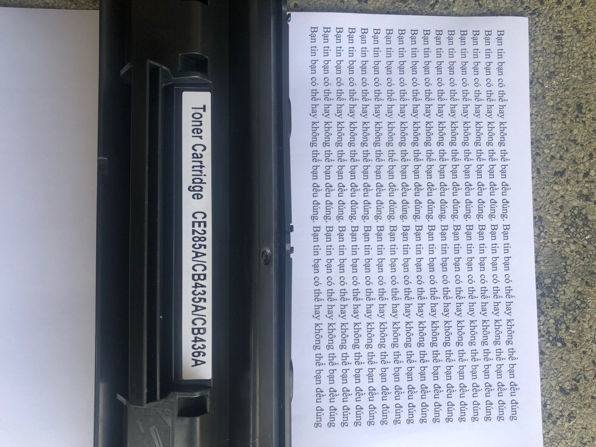 Hộp mực 85a 35a 325 dùng cho máy in canon 6030 ,3010 ,hp 1102 ,1005, 1006