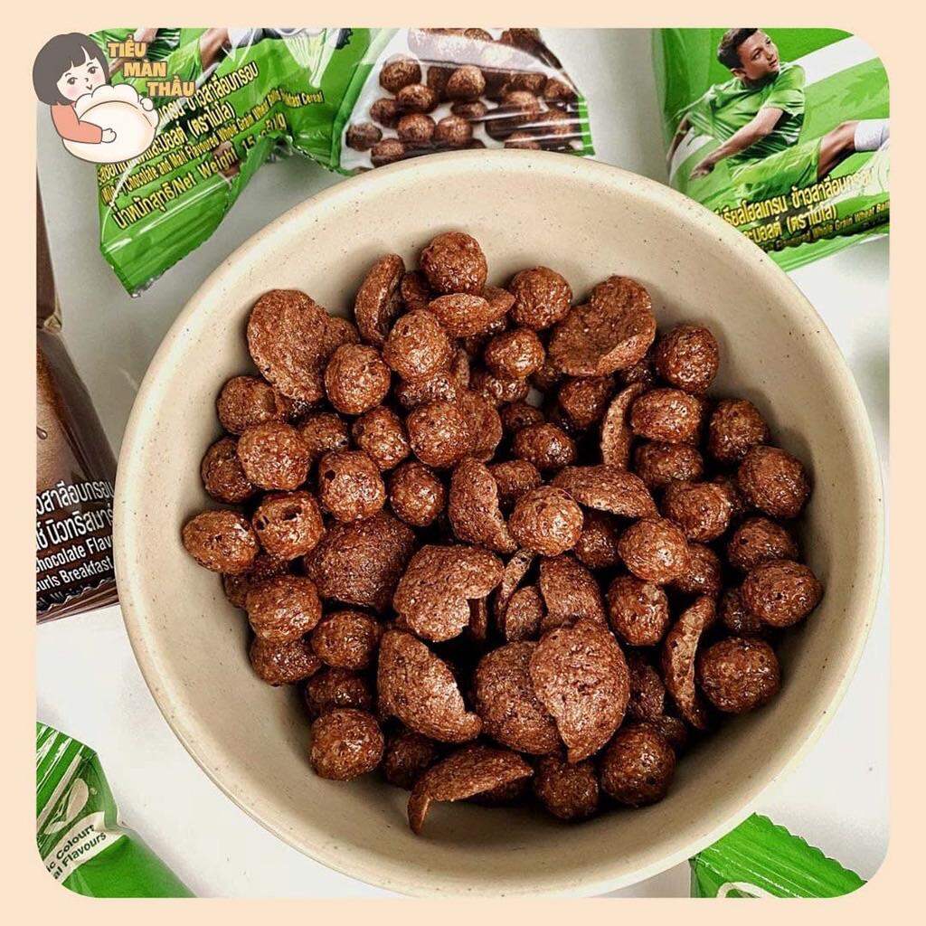 Snack Ngũ Cốc NESTLE MILO Ăn Sáng Thái Lan (Bim bim Milo, Snack Milo, Bỏng Milo Thái Lan Ăn Liền)