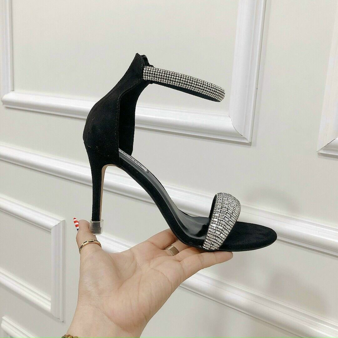 Sandal bản xoàn gót nhọn 9cm