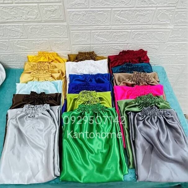 Váy quây lụa spa chất siêu đẹp mềm mịn không nhăn xù