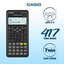Máy tính cầm tay casio fx 570 es plus cũ máy tính cầm tay học sinh chính hãng casio, máy tính học sinh bảo hành 2 năm
