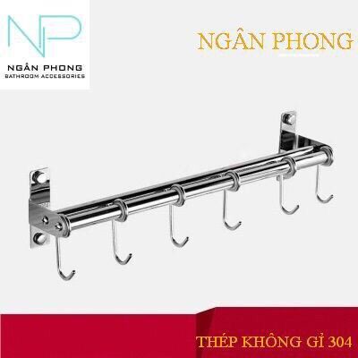 Kệ treo đồ bếp inox 304 dày