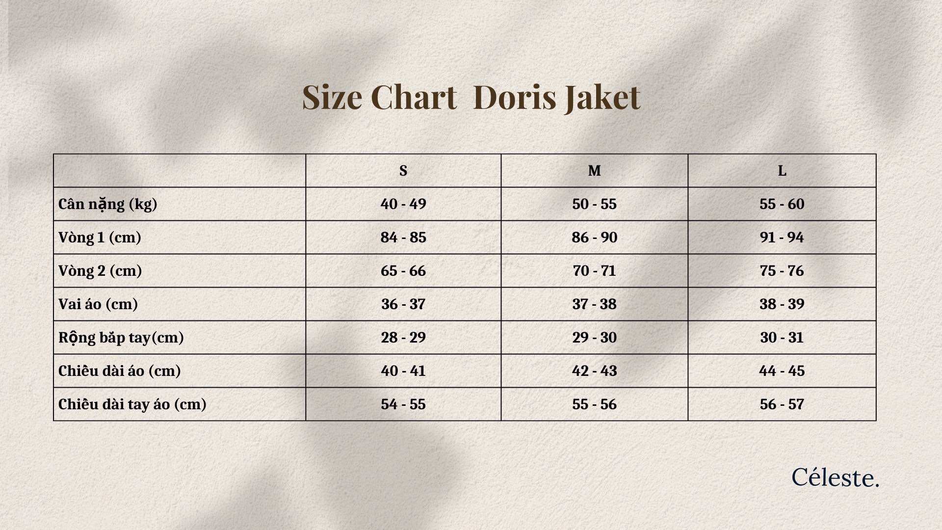 CÉLESTE - Set Dạ Doris Set (2 phiên bản)