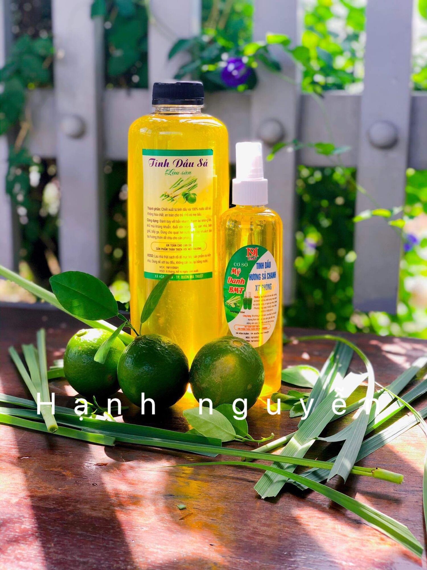 Tinh dầu sả chanh - Xịt phòng- Combo 2 chai