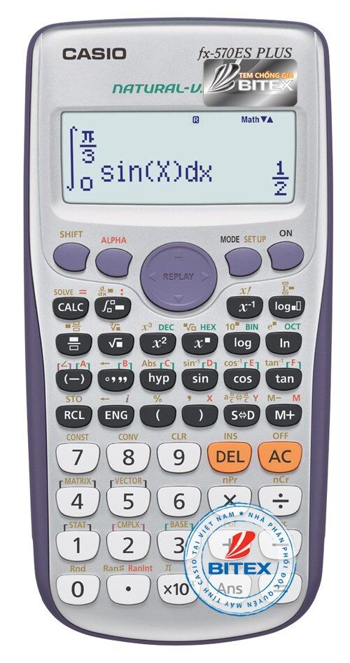 Máy Tính Bỏ Túi Casio FX 570 ES Plus