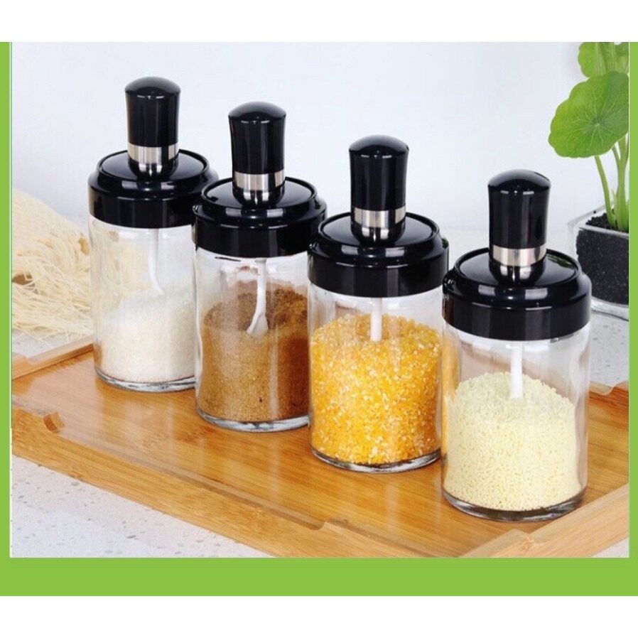Hủ thủy tinh đựng gia vị cao cấp