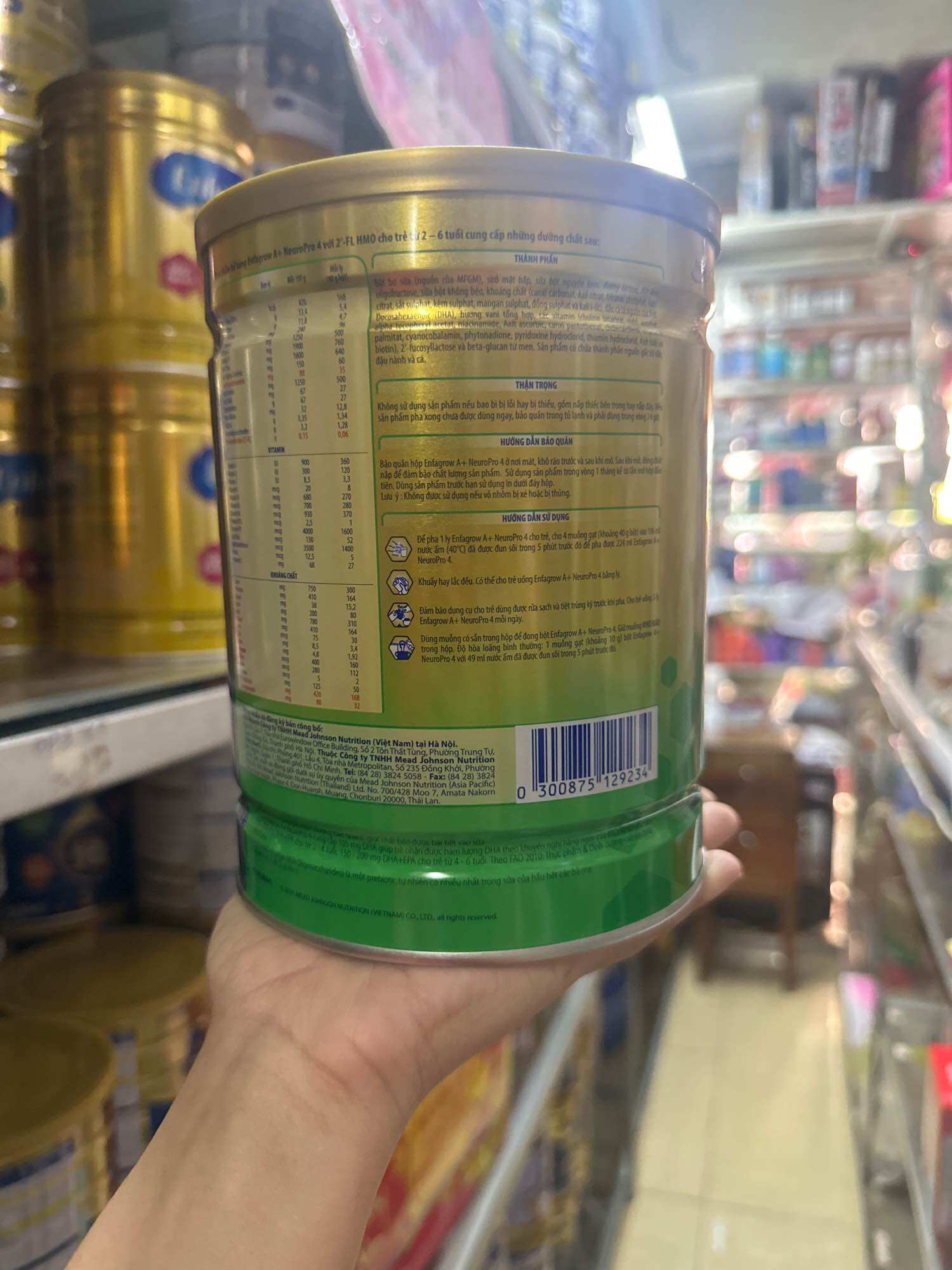 Sữa Enfagrow A+ 4 830G MFGM Pro & DHA (2-6 tuổi)