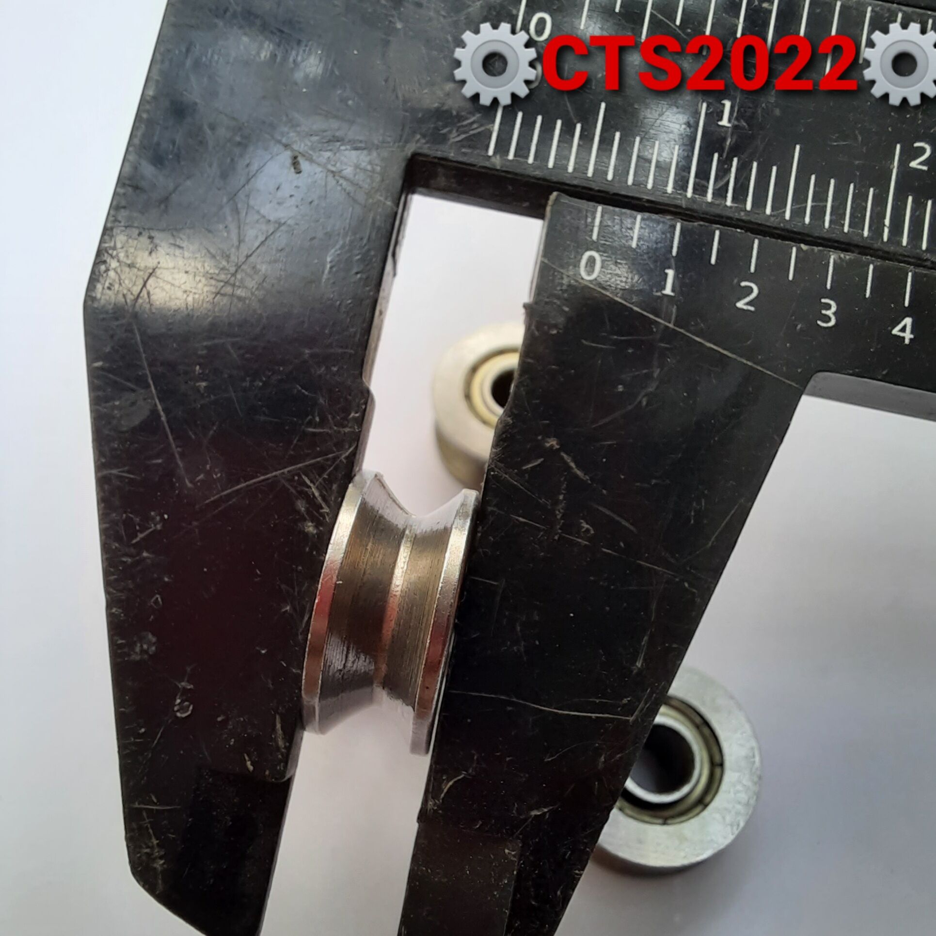 Con lăn dẫn hướng mini 624 rãnh V