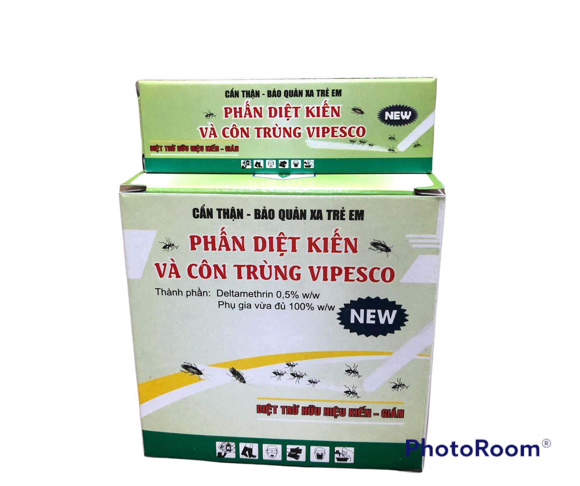 Phấn Viên Diệt Kiến Gián Vipesco(Hộp 2 Viên)