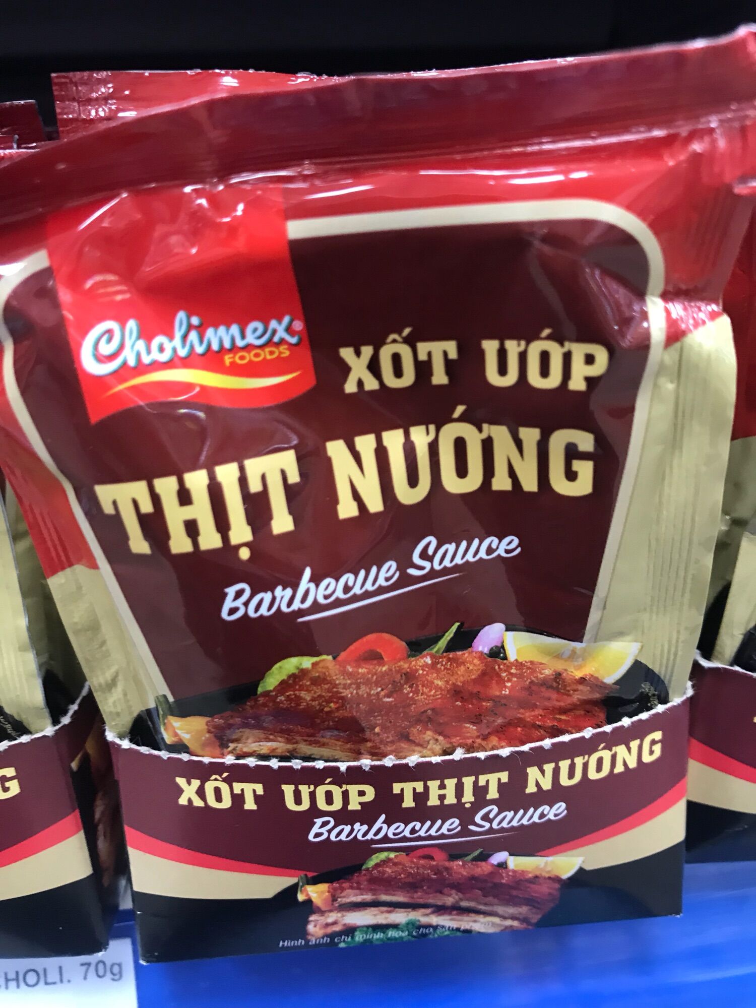 sốt ướp thịt nướng 70gr