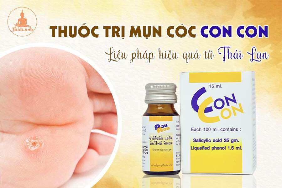 Xoá Mụn Cóc Mụn Thịt ConCon Thái Lan