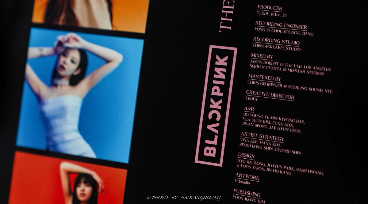 Đĩa nhạc than BlackPink 12 inch