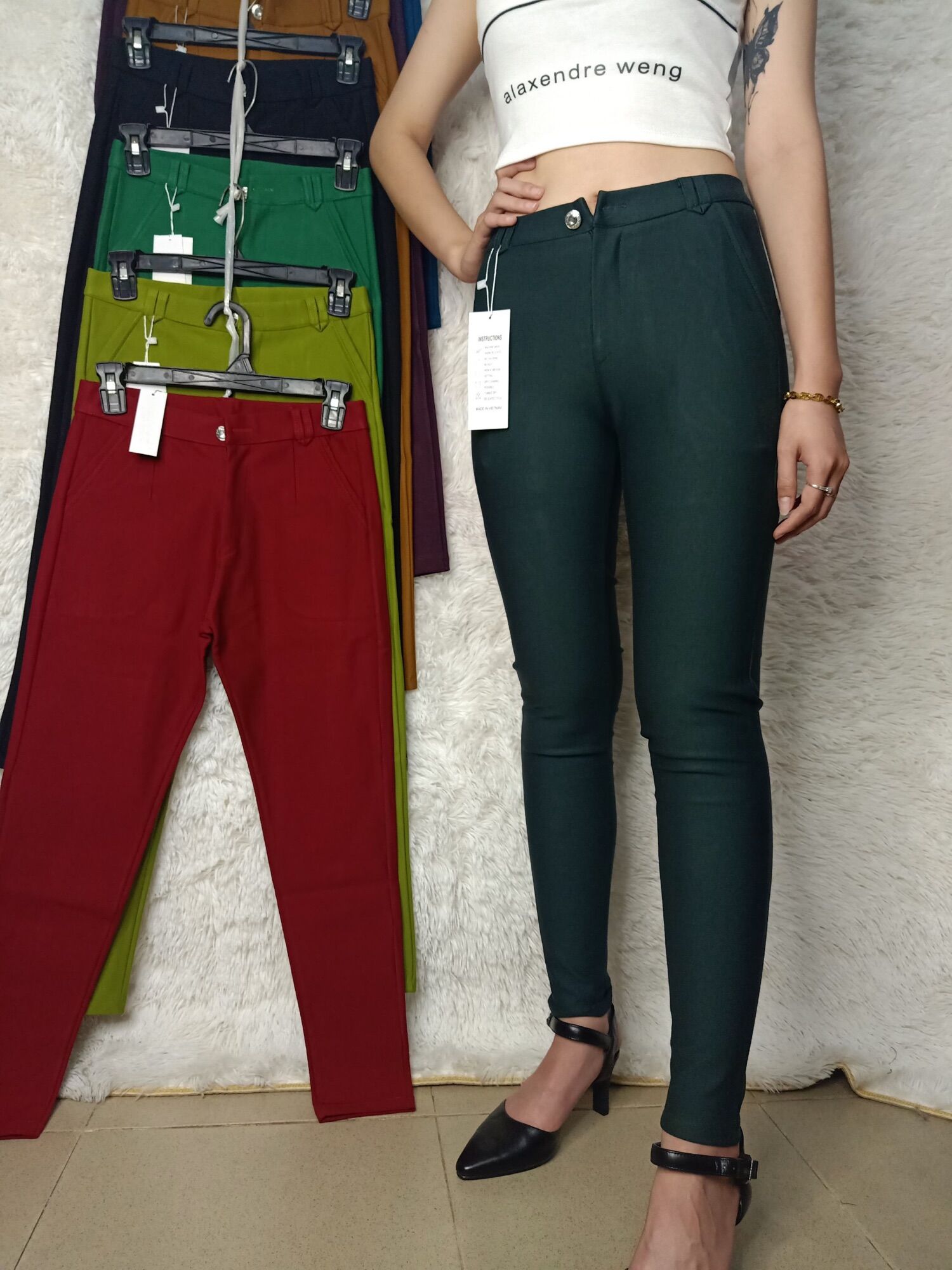QUẦN COTTON 4 CHIỀU XỊN