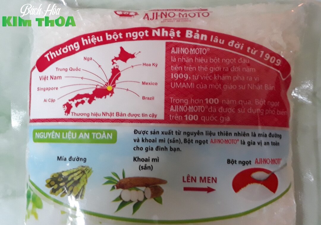 Combo 3 gói bột ngọt AJINOMOTO 454g