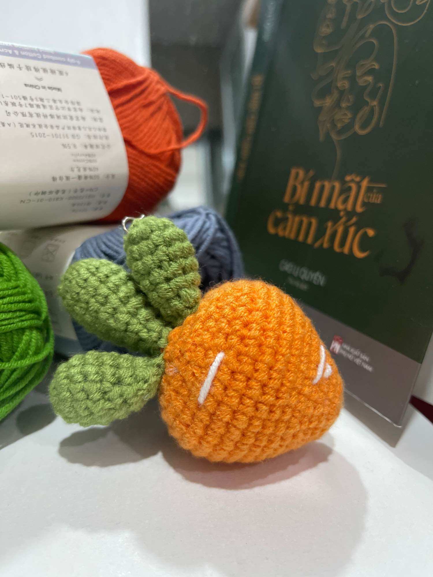 Móc khoá cà rốt
