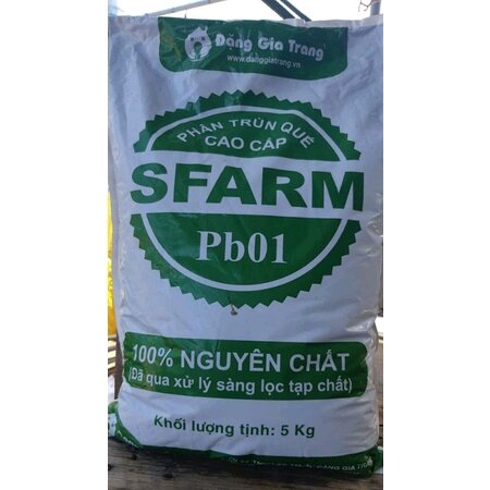 Phân trùn quế cao câp Đặng Gia Trang (túi lẻ 1 kg)
