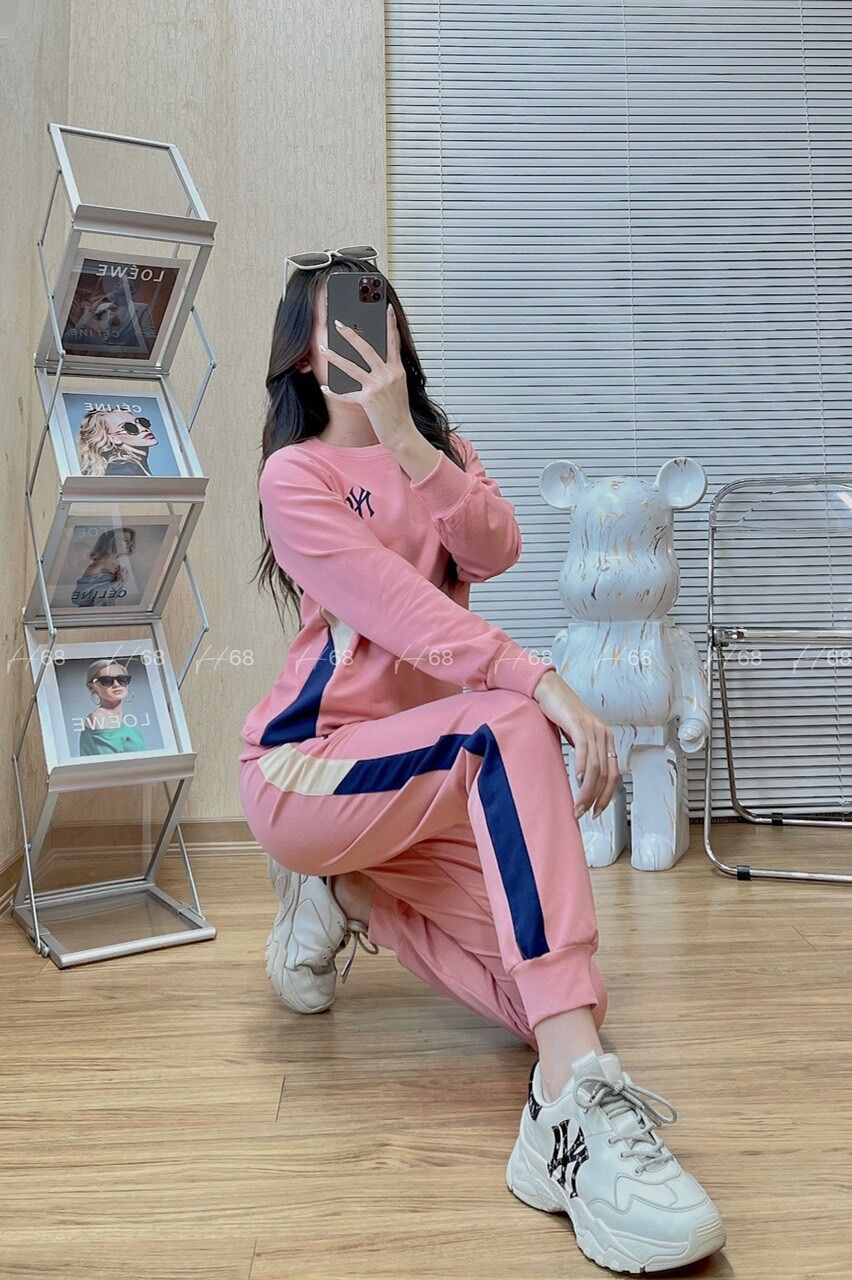 [3-5/8 Hoàn Tiền 25%]Bộ Thể Thao M/L/B NY vải nỉ cá xịn full tag