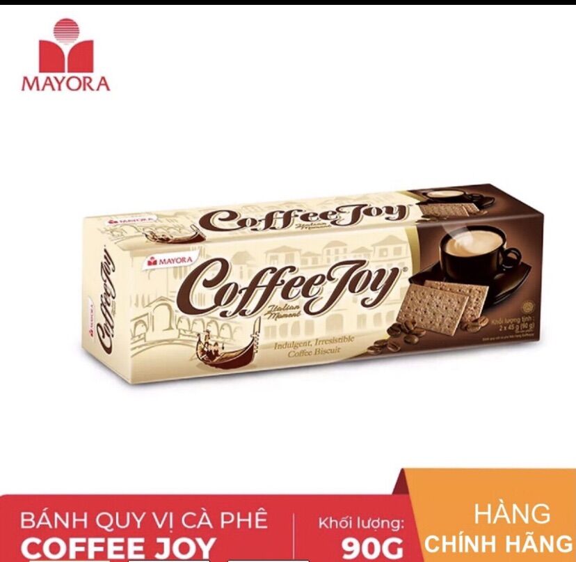 Combo 2 gói bánh quy coffee joy mayora