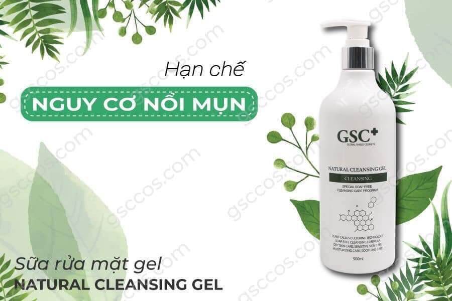 Sữa rửa mặt Gel GSC 500ml
