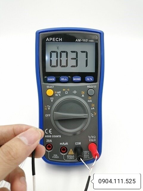 Đồng hồ vạn năng hiển thị số APECH AM-117 (TrueRMS)
